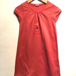 Short sleeve toddler night gown